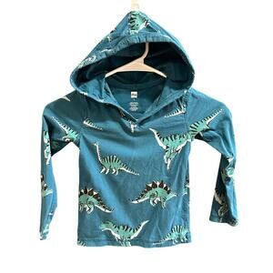 Tea Collection Dinosaur T-Shirt Hoodie, VGUC, Sz 4 (4C)